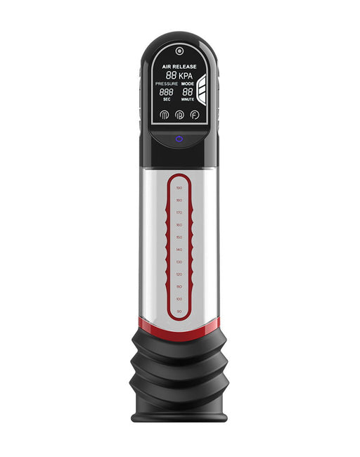 Peak Performa - ISP 90 - Penispomp met Infrarood Licht - Bevordert Groei - Zwart/Rood
