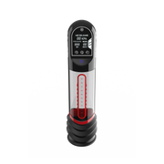 Peak Performa - ISP 90 - Penispomp met Infrarood Licht - Bevordert Groei - Zwart/Rood