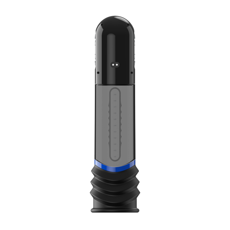 Peak Performa - ISP 90 - Penispomp met Infrarood Licht - Bevordert Groei - Zwart/Blauw