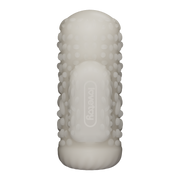 LoveToy - Knights Ring - Vibrerende Dual Purpose Sleeve - Drip - Wit
