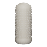 LoveToy - Knights Ring - Vibrerende Dual Purpose Sleeve - Drip - Wit