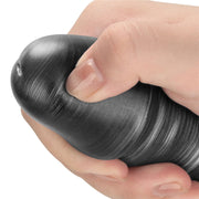 LoveToy - Vibrax Slider - Lange Vibrerende Anaal Dildo - 40,5 cm - Zilver