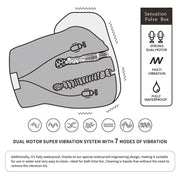 LoveToy - Streetgirl's Dual Motor Sensation Pulse - Lichte huidskleur