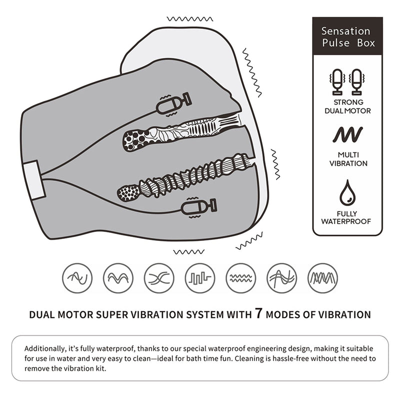 LoveToy - Streetgirl's Dual Motor Sensation Pulse - Lichte huidskleur