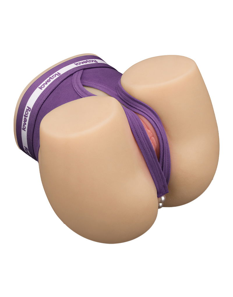 LoveToy Dual Motor Masturbator - Vagina & Anus - 7 Vibratiestanden