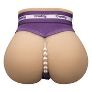 LoveToy Dual Motor Masturbator - Vagina & Anus - 7 Vibratiestanden