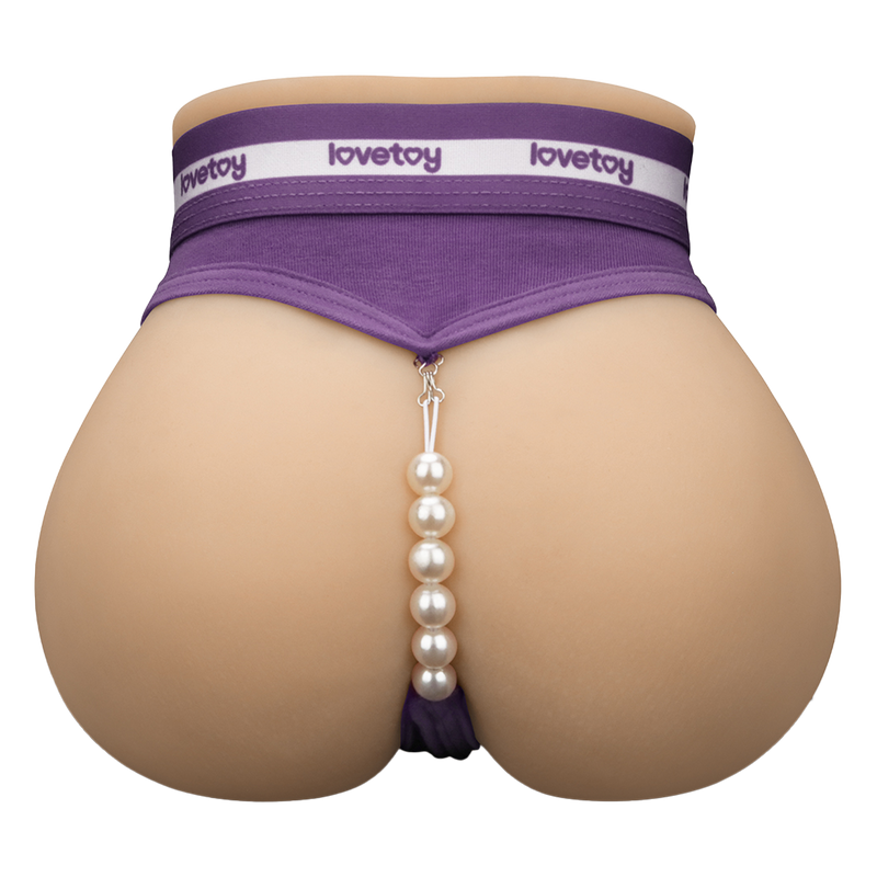 LoveToy Dual Motor Masturbator - Vagina & Anus - 7 Vibratiestanden