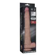 LoveToy - Nature Cock - Dubbellaags Buigbare Dildo met Aders - 40 cm