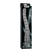 LoveToy - Vibrax Slider - Lange Vibrerende Anaal Dildo - 35 cm - Zilver