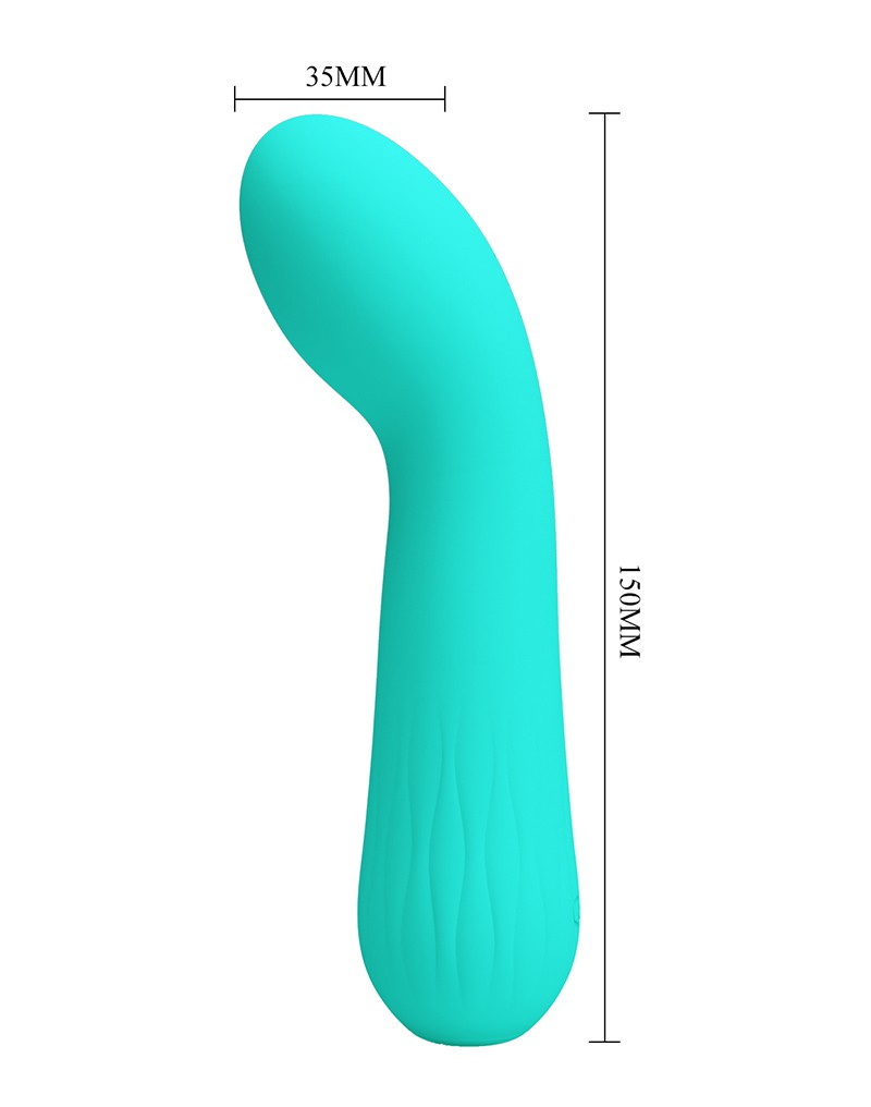 Pretty Love - Faun - Buigzame G-Spot Vibrator - Turquoise