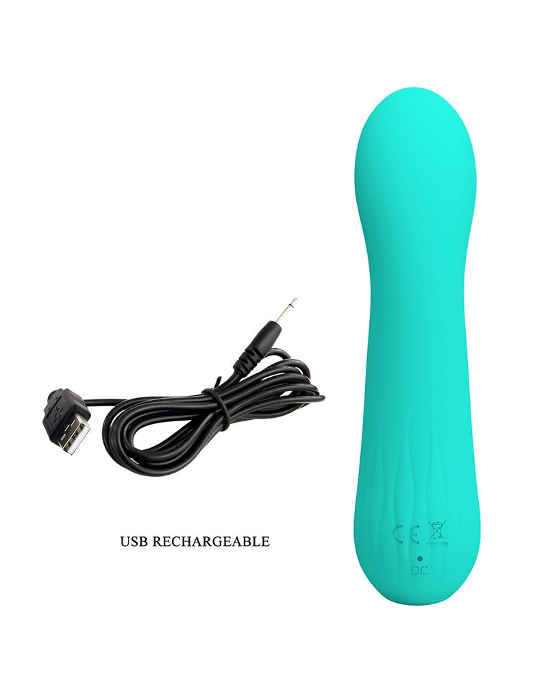 Pretty Love - Faun - Buigzame G-Spot Vibrator - Turquoise