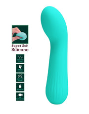 Pretty Love - Faun - Buigzame G-Spot Vibrator - Turquoise