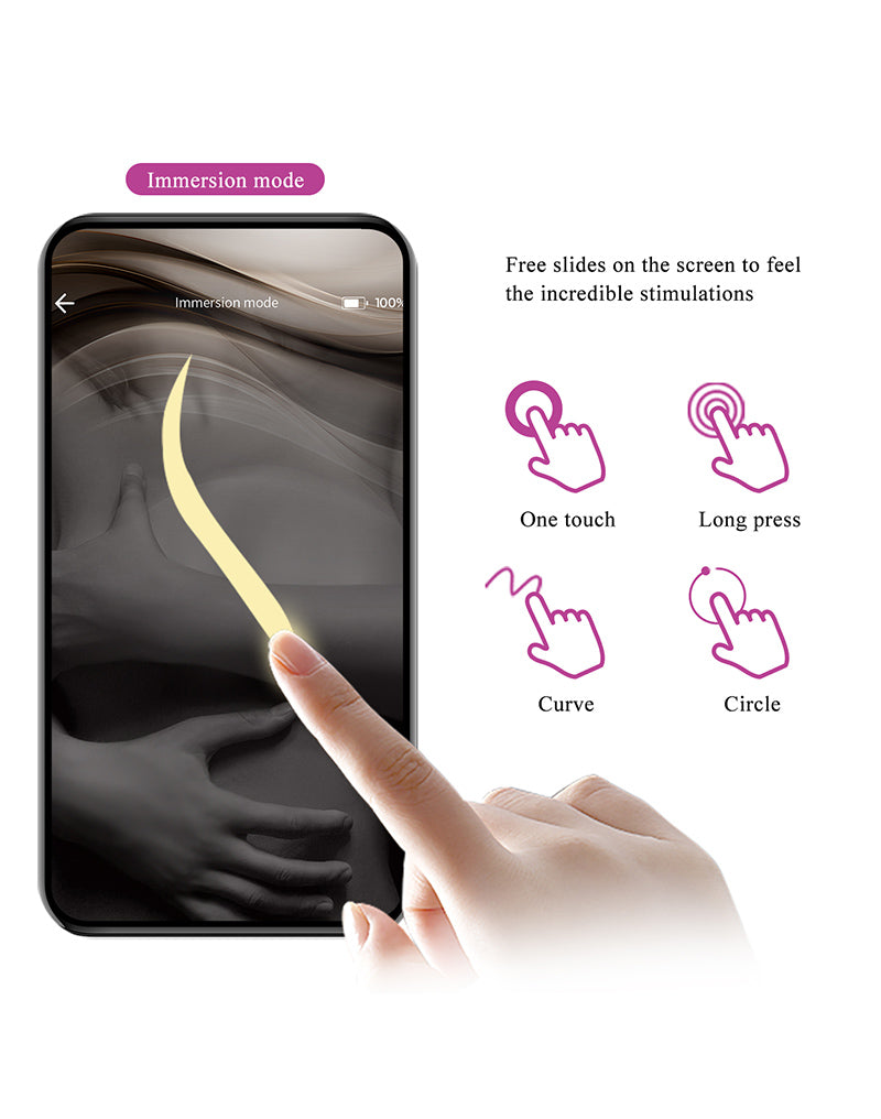 Pretty Love - Billy - G-Spot Vibrator - App Control - Paars