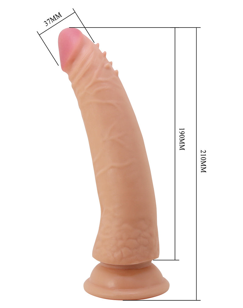 Pretty Love - Kable - Sliding Skin Realistische Dildo - 21 cm - Lichte Huidskleur