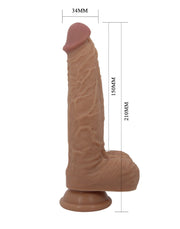 Pretty Love - Jonathan - Stotende Vibrator die levensecht aanvoelt - Medium Huidskleur