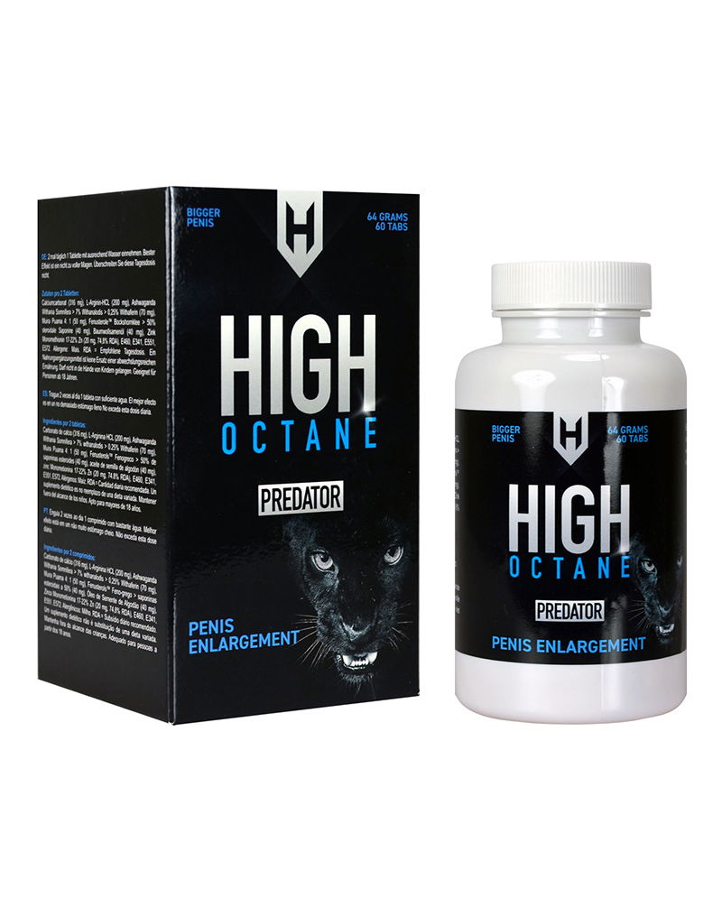 Morningstar - High Octane - Predator - Penisvergroting - 60 tabletten