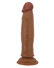 Pretty Love - Keon - Realistische Sliding Skin Dildo - 21,4 cm - Bruin