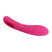 Pretty Love - Romance Lexie - Vibrator met Wiebelend Tongetje - Roze