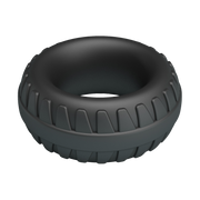 Crazy Bull - Dilson - Super Soft Siliconen Ring - Model 3 - Zwart