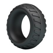 Crazy Bull - Dilson - Super Soft Siliconen Ring - Model 3 - Zwart