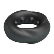 Crazy Bull - Daquez - Super Soft Siliconen ring - Model 4 - Zwart