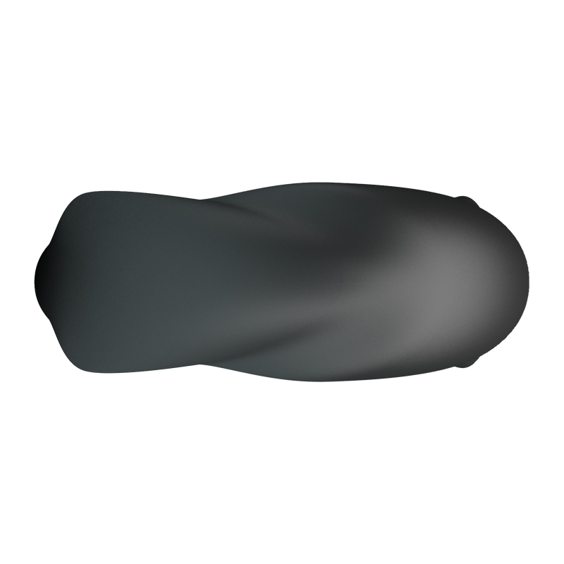 Crazy Bull - Daquez - Super Soft Siliconen ring - Model 4 - Zwart