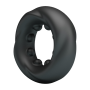 Crazy Bull - Daquez - Super Soft Siliconen ring - Model 4 - Zwart