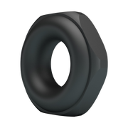 Crazy Bull - Jarvius - Super Soft Siliconen Cockring - Model 14 - Zwart