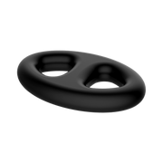 Crazy Bull - Super Soft Siliconen Cockring - Model 16 - Zwart