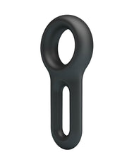Crazy Bull - Oniel - Super Soft Siliconen Cockring - Model 18 - Zwart