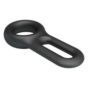 Crazy Bull - Oniel - Super Soft Siliconen Cockring - Model 18 - Zwart