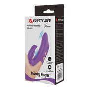 Pretty Love - Yenna - Krachtige Vinger Vibrator - Paars