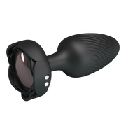 Pretty Love - Varian - Kleurveranderende lichtgevende vibrerende buttplug - Zwart