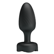 Pretty Love - Varian - Kleurveranderende lichtgevende vibrerende buttplug - Zwart