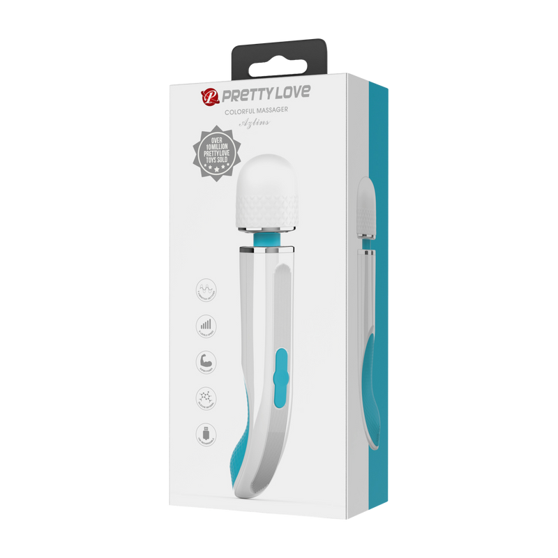 Pretty Love - Azlins - Massager - Wit/Blauw
