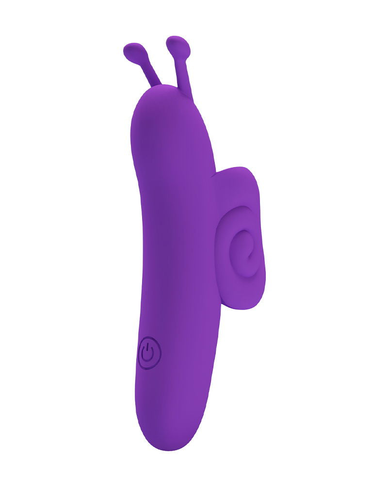 Pretty Love - Snail - Krachtige Vinger Vibrator - Paars