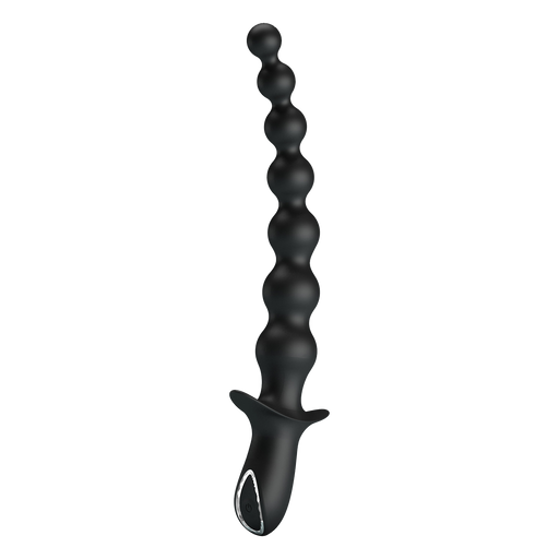 Pretty Love - Rigdon - Anale Kralen Vibrator - Zwart