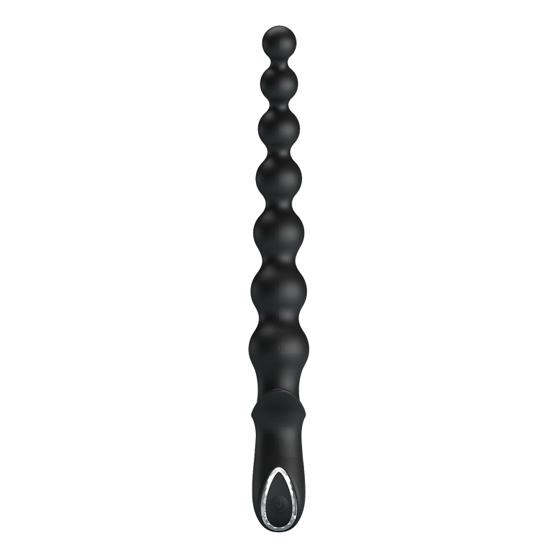 Pretty Love - Rigdon - Anale Kralen Vibrator - Zwart