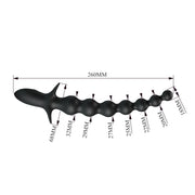 Pretty Love - Rigdon - Anale Kralen Vibrator - Zwart