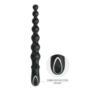 Pretty Love - Rigdon - Anale Kralen Vibrator - Zwart