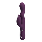 Pretty Love - Laurens - Rabbit Vibrator met Climax Button - Paars