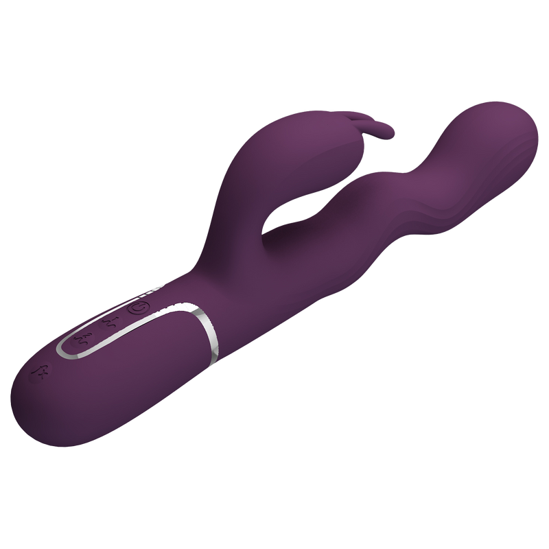 Pretty Love - Laurens - Rabbit Vibrator met Climax Button - Paars