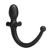Mr. Play - Super Power - Vibrerende Hondenstaart Buttplug met Afstandsbediening - Zwart