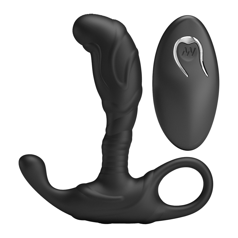 Mr. Play - Super Power - Prostaatstimulator met Afstandsbediening - Zwart