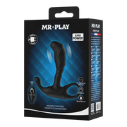 Mr. Play - Super Power - Prostaatstimulator met Afstandsbediening - Zwart