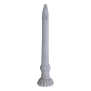 Power Monsters - Basilisk - Taps Toelopende Fantasie Dildo - Grijs