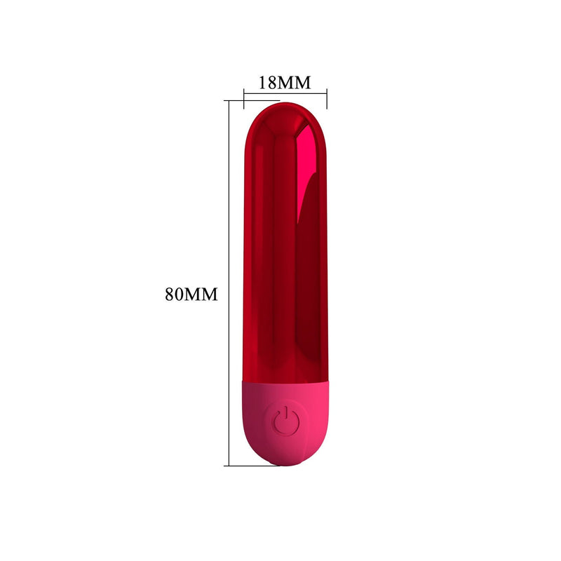 Pretty Love - Kiwi - Bullet Vibrator - Rood