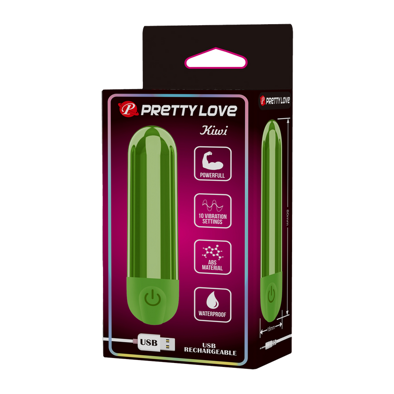 Pretty Love - Kiwi - Bullet Vibrator - Groen
