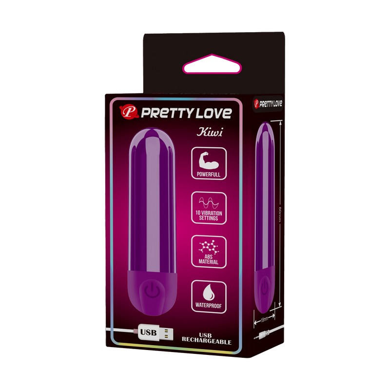 Pretty Love - Kiwi - Bullet Vibrator - Paars