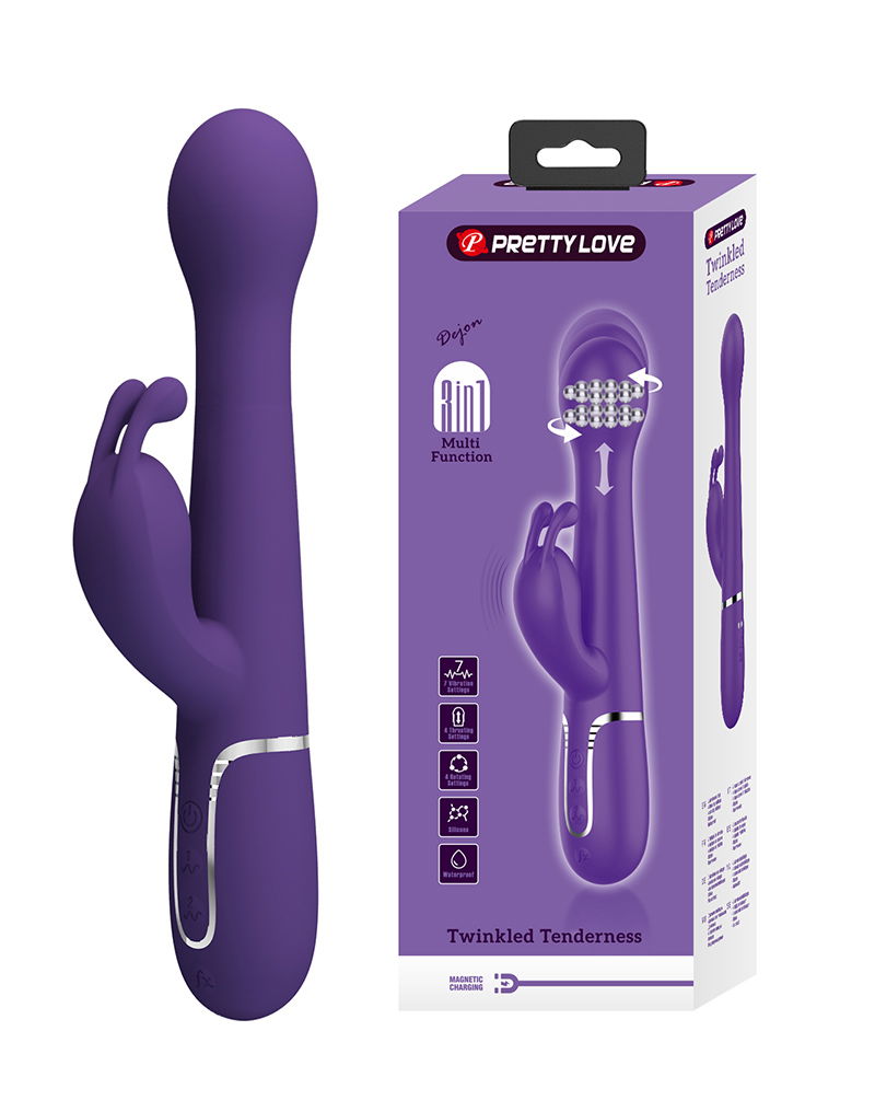 Pretty Love - Dejon - Rabbit Vibrator - Paars